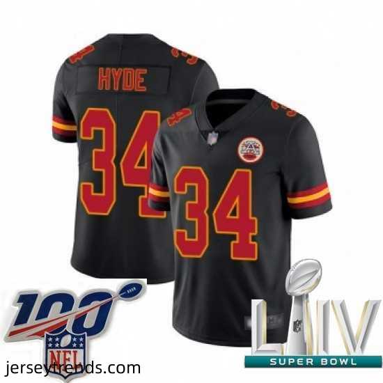 2020-Super-Bowl-LIV-Men-Kansas-City-Chiefs-34-Carlos-Hyde-Limited-Black-Rush-Vapor-Untouchable-Football-Jersey-726678_22712_550X550