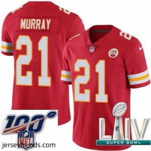 Enchanting 2020 Super Bowl LIV Nike Kansas City Chiefs #21 Eric Murray Red Team Color Vapor Untouchable Limited Player NFL Jersey