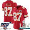Enchanting 2020 Super Bowl LIV Nike Kansas City Chiefs #87 Travis Kelce Red Team Color Vapor Untouchable Limited Player NFL Jersey