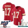 Captivating 2020 Super Bowl LIV Kansas City Chiefs #17 Mecole Hardman Red Team Color Vapor Untouchable Limited Player Football Jersey