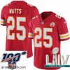 Brilliant 2020 Super Bowl LIV Nike Kansas City Chiefs #25 Armani Watts Red Team Color Vapor Untouchable Limited Player NFL Jersey