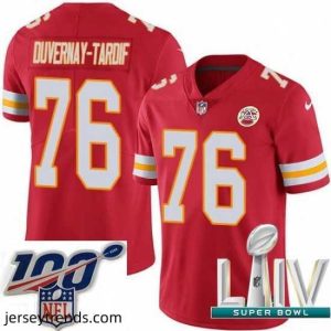 Brilliant 2020 Super Bowl LIV Nike Kansas City Chiefs #76 Laurent Duvernay-Tardif Red Team Color Vapor Untouchable Limited Player NFL Jersey