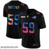 Brilliant Carolina Panthers 59 Luke Kuechly Nike Multi Color Black 2020 NFL Crucial Catch Vapor Untouchable Limited Jersey