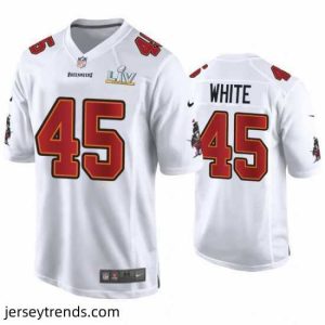 Enchanting Devin White Buccaneers White Super Bowl Lv Game Fashion Jersey