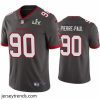 Enchanting Jason Pierre Paul Buccaneers Pewter Super Bowl Lv Vapor Limited Jersey