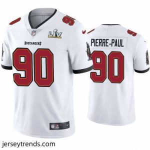 Enchanting Jason Pierre Paul Buccaneers White Super Bowl Lv Vapor Limited Jersey