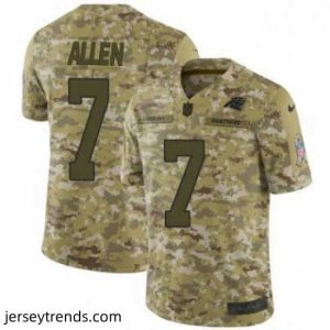 Enchanting Kyle Allen Carolina Panthers Nike 2018 Salute to Service Jersey Limited Camo
