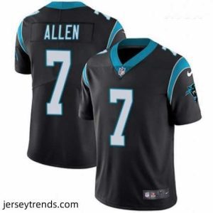 Magnificent Kyle Allen Carolina Panthers Nike Team Color Vapor Untouchable Jersey Limited Black