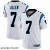 Brilliant Kyle Allen Carolina Panthers Nike Vapor Untouchable Jersey Limited White