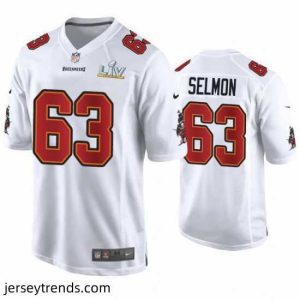 Magnificent Lee Roy Selmon Buccaneers White Super Bowl Lv Game Fashion Jersey