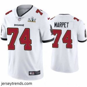 Suave Ali Marpet Buccaneers White Super Bowl Lv Vapor Limited Jersey