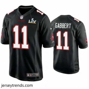 Striking Blaine Gabbert Buccaneers Black Super Bowl Lv Game Fashion Jersey