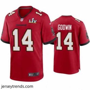Exquisite Chris Godwin Buccaneers Red Super Bowl Lv Game Jersey