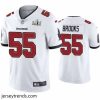 Brilliant Derrick Brooks Buccaneers White Super Bowl Lv Vapor Limited Jersey
