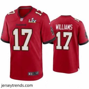 Striking Doug Williams Buccaneers Red Super Bowl Lv Game Jersey