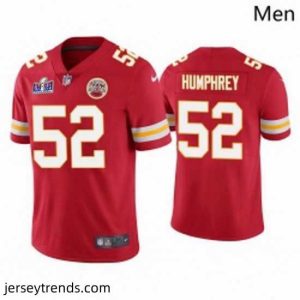 Exquisite Kansas City Chiefs 52 Creed Humphrey Red Vapor Untouchable Limited Stitched Football 2024 Super Bowl LVIII Jersey
