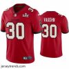 Brilliant Ke'Shawn Vaughn Buccaneers Red Super Bowl Lv Vapor Limited Jersey