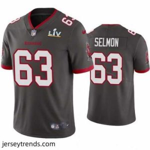 Suave Lee Roy Selmon Buccaneers Pewter Super Bowl Lv Vapor Limited Jersey