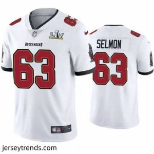 Radiant Lee Roy Selmon Buccaneers White Super Bowl Lv Vapor Limited Jersey