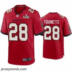 Enchanting Leonard Fournette Buccaneers Red Super Bowl Lv Game Jersey