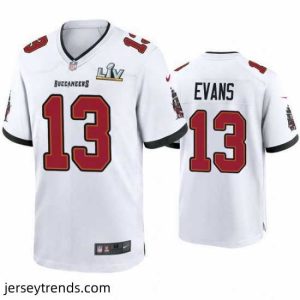 Enchanting Mike Evans Buccaneers White Super Bowl Lv Game Jersey
