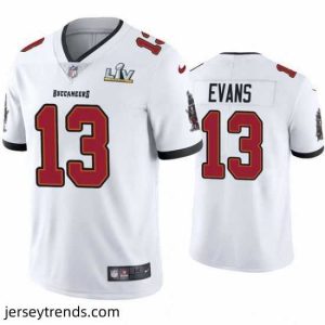 Captivating Mike Evans Buccaneers White Super Bowl Lv Vapor Limited Jersey