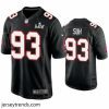 Suave Ndamukong Suh Buccaneers Black Super Bowl Lv Game Fashion Jersey