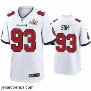 Enchanting Ndamukong Suh Buccaneers White Super Bowl Lv Game Jersey
