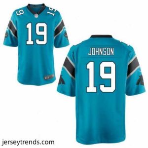 Magnificent Nike Carolina Panthers Keshawn Johnson 19 Vapor Limited Jersey