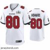 Striking O.J. Howard Buccaneers White Super Bowl Lv Game Jersey