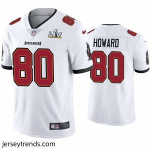 Radiant O.J. Howard Buccaneers White Super Bowl Lv Vapor Limited Jersey