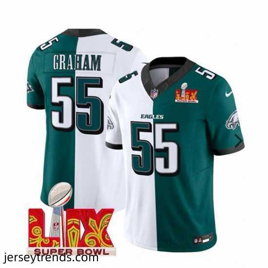 Men-Philadelphia-Eagles-55-Brandon-Graham-White-Green-Split-2025-Super-Bowl-LIX-Patch-F-U-S-E-Vapor-Untouchable-Limited-Stitched-Football-Jersey-889811_23971_550X550