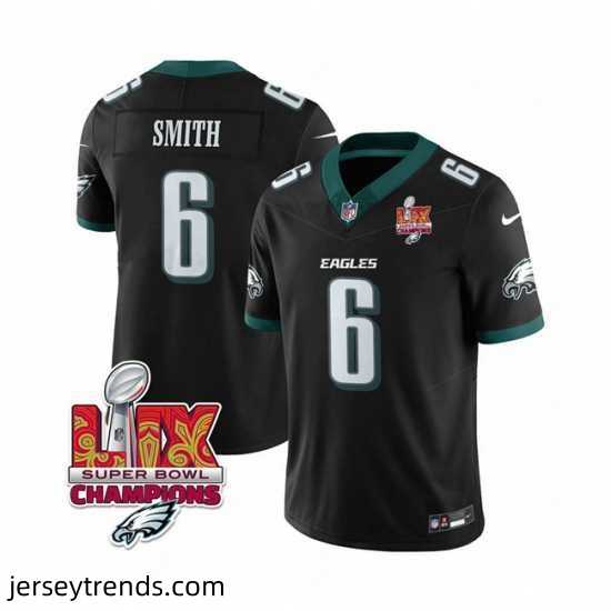 Men-Philadelphia-Eagles-6-DeVonta-Smith-Black-2025-Eagles-Logo-Super-Bowl-LIX-Patch-New-F-U-S-E-Vapor-Limited-Stitched-Football-Jersey-889794_23971_550X550