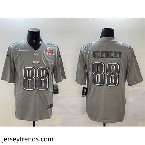 Men-Philadelphia-Eagles-88-Dallas-Goedert-Grey-2025-Super-Bowl-LIX-Patch-Atmosphere-Fashion-Vapor-Untouchable-Limited-Stitched-Football-Jersey-888682_23971_550X550