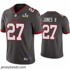 Brilliant Ronald Jones Ii Buccaneers Pewter Super Bowl Lv Vapor Limited Jersey