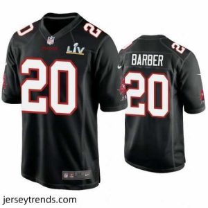 Enchanting Ronde Barber Buccaneers Black Super Bowl Lv Game Fashion Jersey
