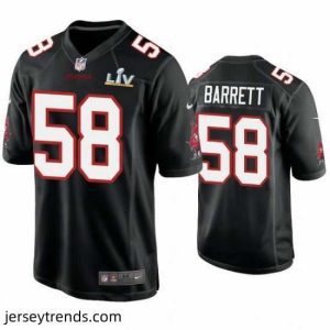 Captivating Shaquil Barrett Buccaneers Black Super Bowl Lv Game Fashion Jersey