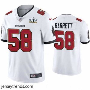 Brilliant Shaquil Barrett Buccaneers White Super Bowl Lv Vapor Limited Jersey