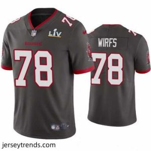 Enchanting Tristan Wirfs Buccaneers Pewter Super Bowl Lv Vapor Limited Jersey