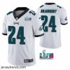 Suave Toddler Philadelphia Eagles 24 James Bradberry White Super Bowl LVII Vapor Untouchable Limited Stitched Jersey