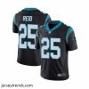 Suave Mens Carolina Panthers 25 Eric Reid Black Team Color Vapor Untouchable Limited Player Football Jersey