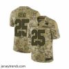Suave Mens Carolina Panthers 25 Eric Reid Limited Camo 2018 Salute to Service Football Jersey