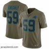 Suave Mens Nike Carolina Panthers 59 Luke Kuechly Limited Olive 2017 Salute to Service NFL Jersey