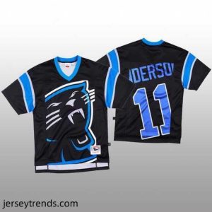 Enchanting NFL Carolina Panthers 11 Robby Anderson Black Mitchell  26 Nell Big Face Fashion Limited NFL Jersey