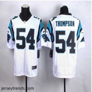 Exquisite New Carolina Panthers #54 Shaq Thompson White Stitched NFL Elite Jersey