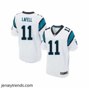 Suave Nike Carolina Panthers 11 Brandon LaFell White Elite NFL Jersey