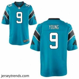 Striking Nike Carolina Panthers Bryce Young #9 Teal Vapor Untouchable Limited Stitched NFL Jersey