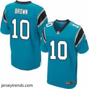 Suave Nike Panthers #10 Corey Brown Blue Alternate Mens Stitched NFL Elite Jersey