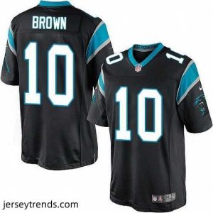 Enchanting Nike Panthers #10 Philly Brown Black Team Color Mens Stitched NFL Elite Jersey
