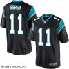 Brilliant Nike Panthers #11 Brenton Bersin Black Team Color Mens Stitched NFL Elite Jersey
